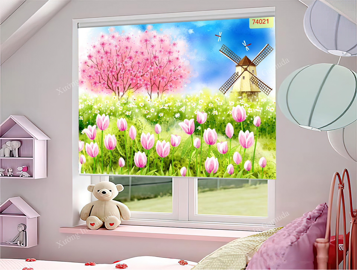 Rèm Cuốn Tranh Cho Lớp Học – In Ấn Và Sản Xuất Tại Xưởng Rèm Gamuda – Đơn Vị Sản Xuất Rèm Cuốn Số 1 Việt Nam Mở Cửa Đón Đại Lý Phân Phối