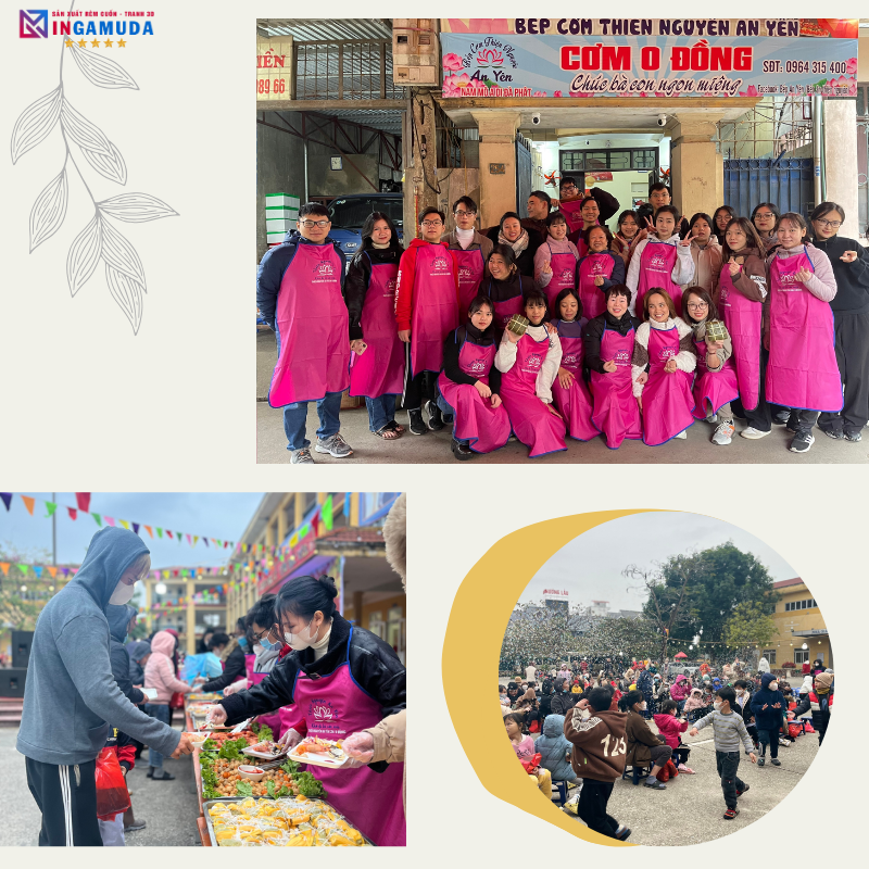 TẾT YÊU THƯƠNG – Tập Thể Xưởng In Gamuda Ủng Hộ Bếp An Yên Thực Hiện Chương Trình Cho Các Cháu Bệnh Nhi Viện K Tân Triều và Huyết Học TMTW
