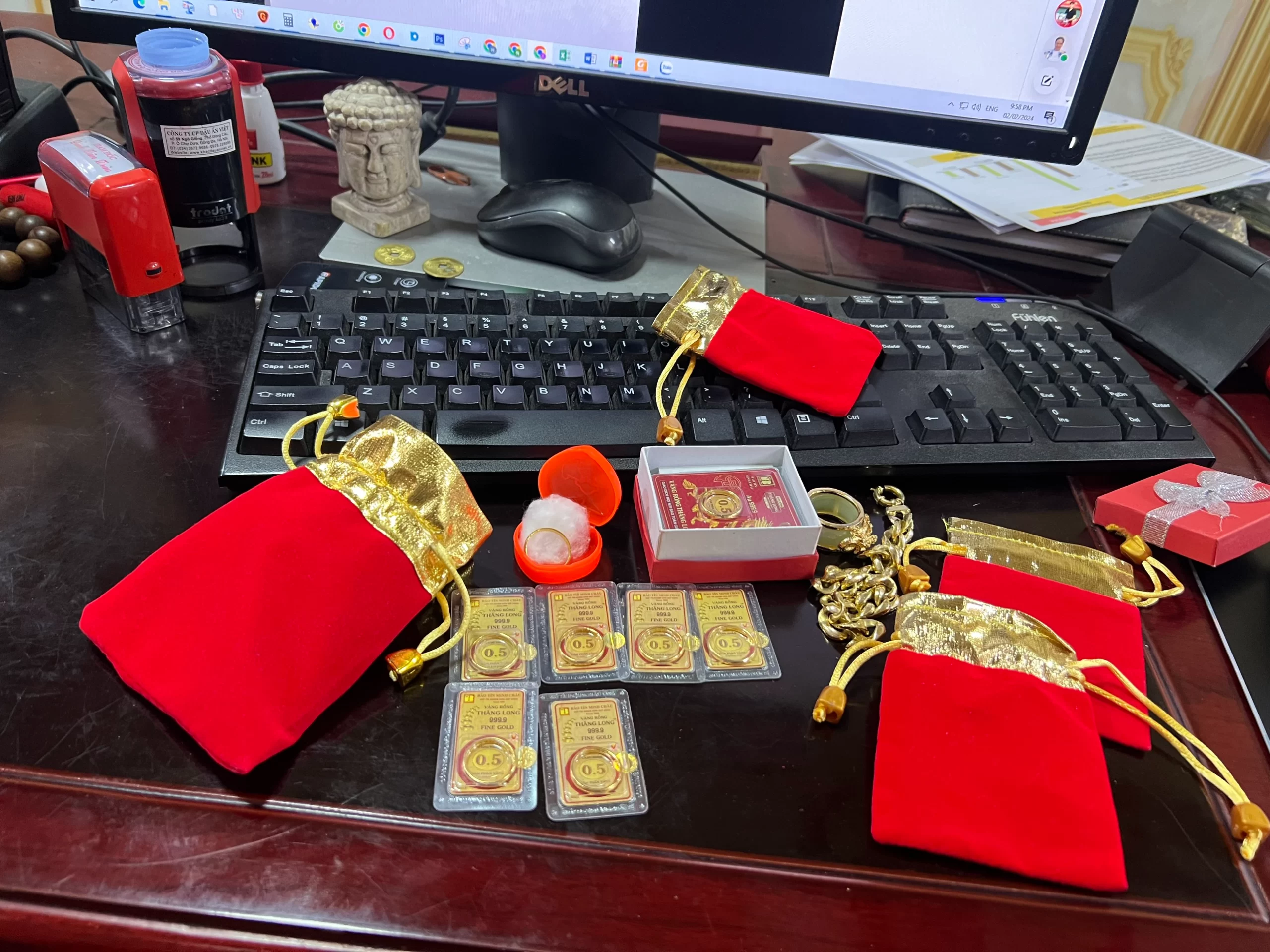 Tại Xưởng in Gamuda, Buổi Tất Niên Kết Thúc Năm 2023 Đã Diễn Ra Trong Không Khí Hân Hoan Và Phấn Khởi Của Anh Chị Em trong Công Ty Và Các Đại Lý