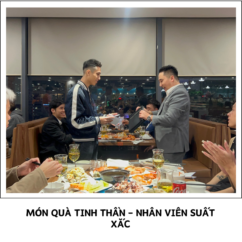Tại Xưởng in Gamuda, Buổi Tất Niên Kết Thúc Năm 2023 Đã Diễn Ra Trong Không Khí Hân Hoan Và Phấn Khởi Của Anh Chị Em trong Công Ty Và Các Đại Lý