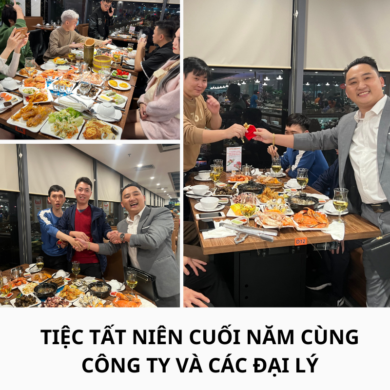 Tại Xưởng in Gamuda, Buổi Tất Niên Kết Thúc Năm 2023 Đã Diễn Ra Trong Không Khí Hân Hoan Và Phấn Khởi Của Anh Chị Em trong Công Ty Và Các Đại Lý