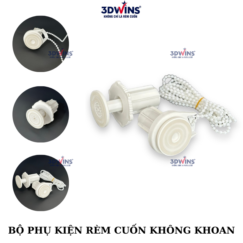 Cung Cấp Bộ Đầu Kéo Rèm Cuốn Không Khoan – Xưởng Rèm 3DWins Tiên Phong Đi Đầu Cung Ứng Những Bộ Sản Phẩm Cải Tiến Cho Rèm Cuốn Giá Tốt Nhất