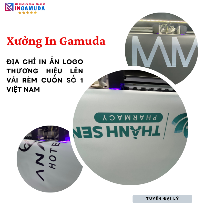 In Logo Và Chữ Quảng Cáo Thương Hiệu Cho Rèm Cuốn In Logo Hiệu Thuốc – Rèm Cuốn In Thương Hiệu Cho Hiệu Thuốc Sản Xuất Tại Xưởng In Gamuda Giá Rẻ Chất lượng Xu hướng 2024