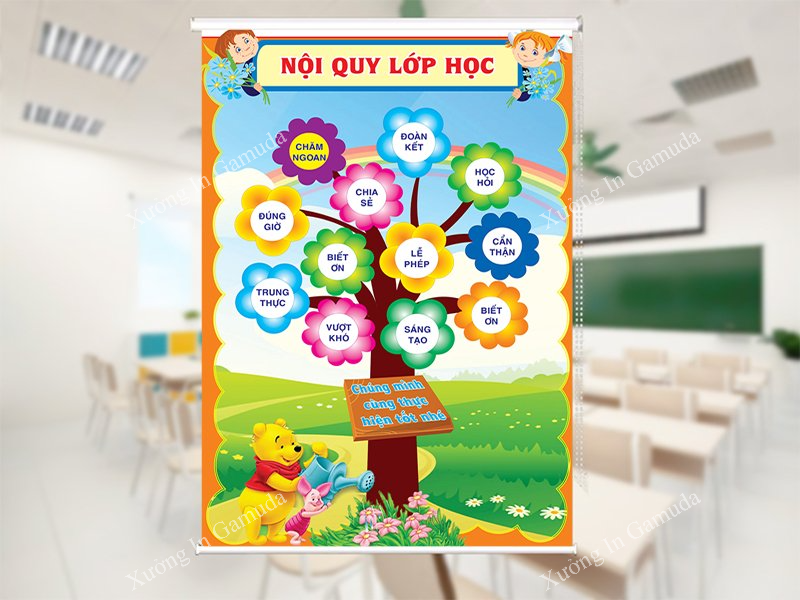 Rèm Cuốn Cho Trường Học Những Mẫu Rèm Cuốn Tranh Cho Trường Học Trang Trí Lớp Học Đẹp Nhất Được Lựa Chọn Trong Năm 2024