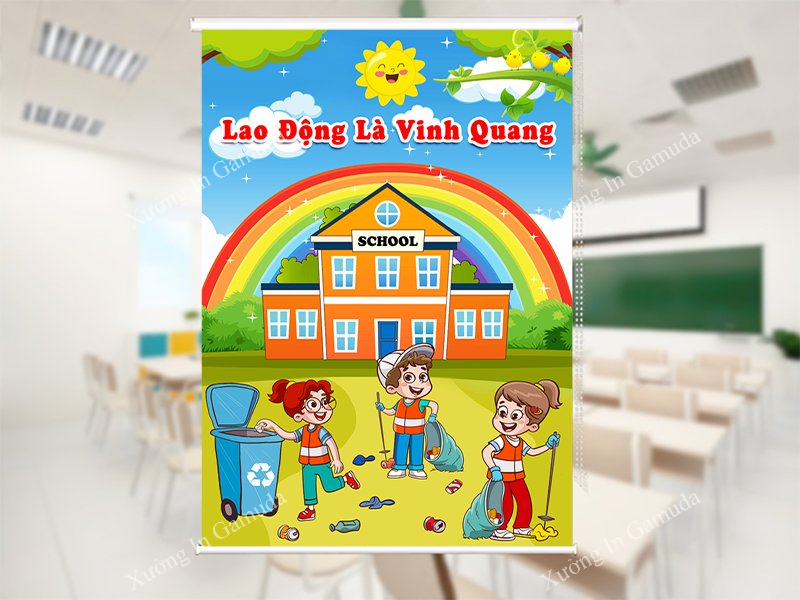Rèm Cuốn Cho Trường Học Những Mẫu Rèm Cuốn Tranh Cho Trường Học Trang Trí Lớp Học Đẹp Nhất Được Lựa Chọn Trong Năm 2024