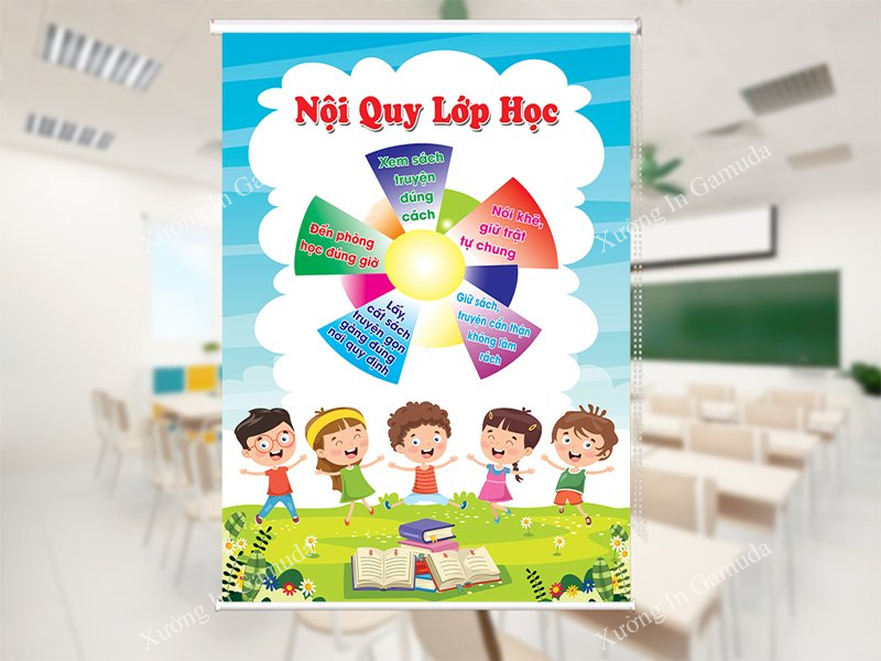 Rèm Cuốn Cho Trường Học Những Mẫu Rèm Cuốn Tranh Cho Trường Học Trang Trí Lớp Học Đẹp Nhất Được Lựa Chọn Trong Năm 2024