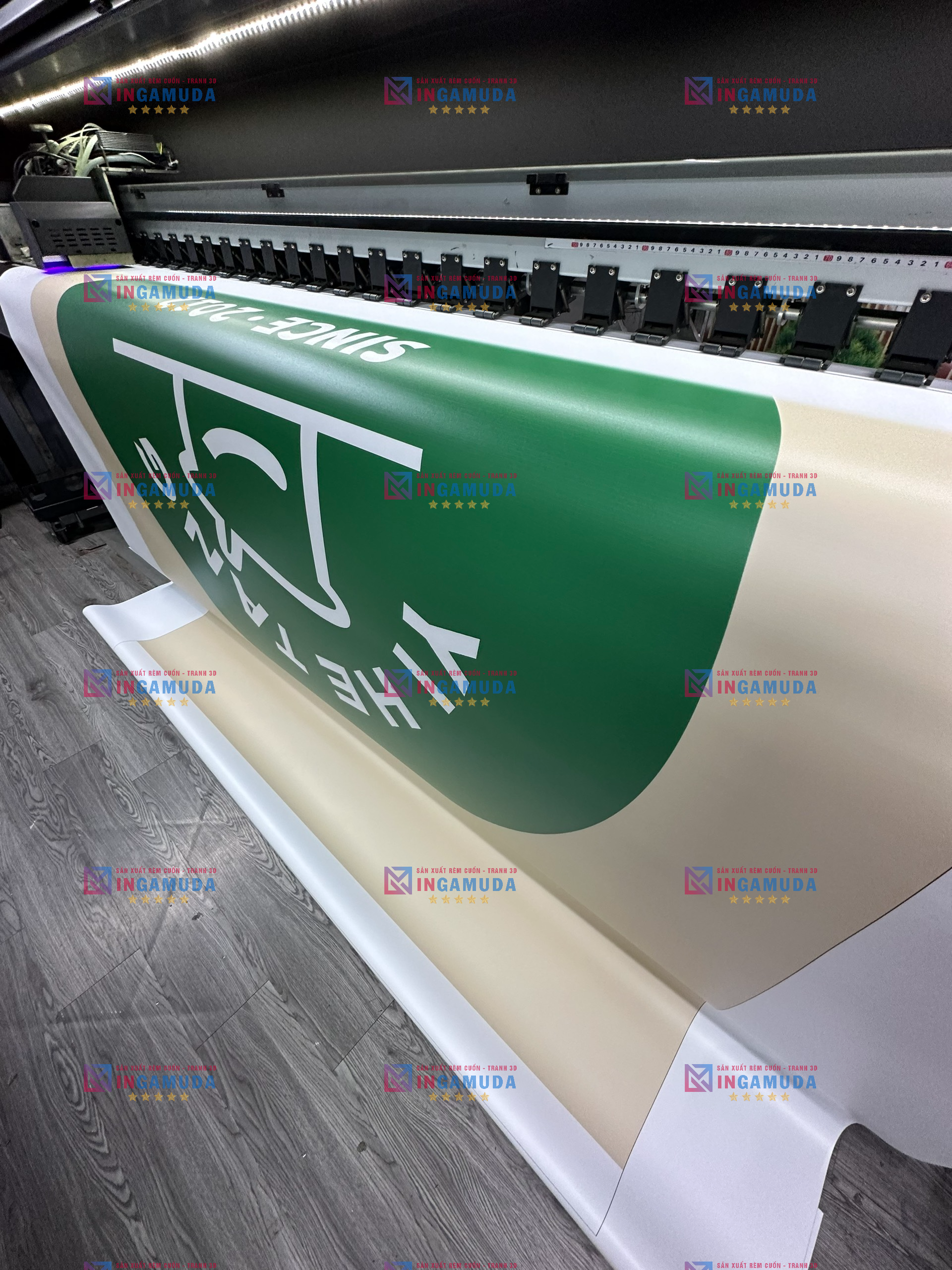 Rèm Cuốn In Logo Thiết Kế Cho Quán Trà Sữa Thi Công Sản Xuất Trọn Gói Tại Xưởng in Gamuda Phục Vụ Nhanh Chóng Với Giá Thành Rẻ Số 1 Cho Các Quán Trà Sữa