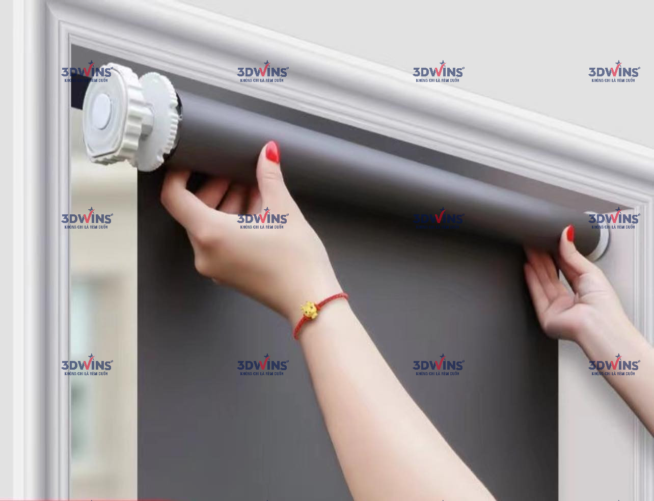 Tìm Hiểu Về Mẫu Rèm Cuốn Không Khoan Cho Quán Spa Đông Y Dưỡng Sinh Tại Xưởng Rèm 3DWins