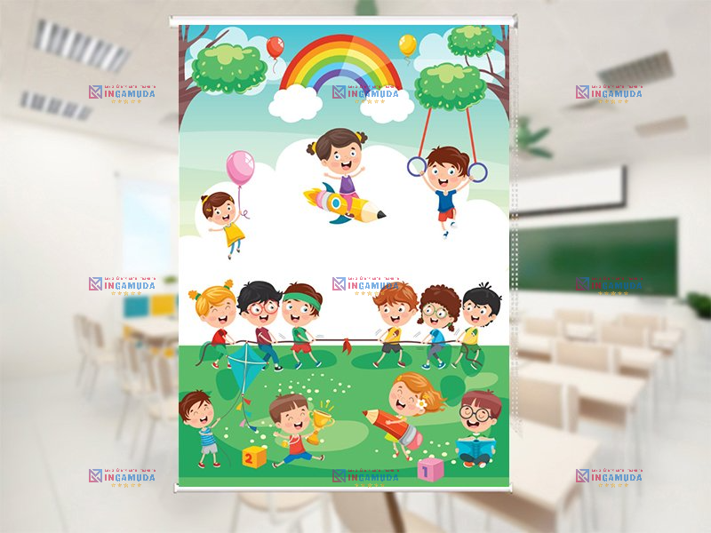Các Mẫu Rèm Cuốn Tranh Cho Trường Học Đẹp Nhất Với Nhiều Mẫu Lựa Chọn Phù Hợp Cho Trường Lớp Năm Học 2024-2025 Sản Xuất Độc Quyền Tốt Nhất Tại Xưởng In Gamuda