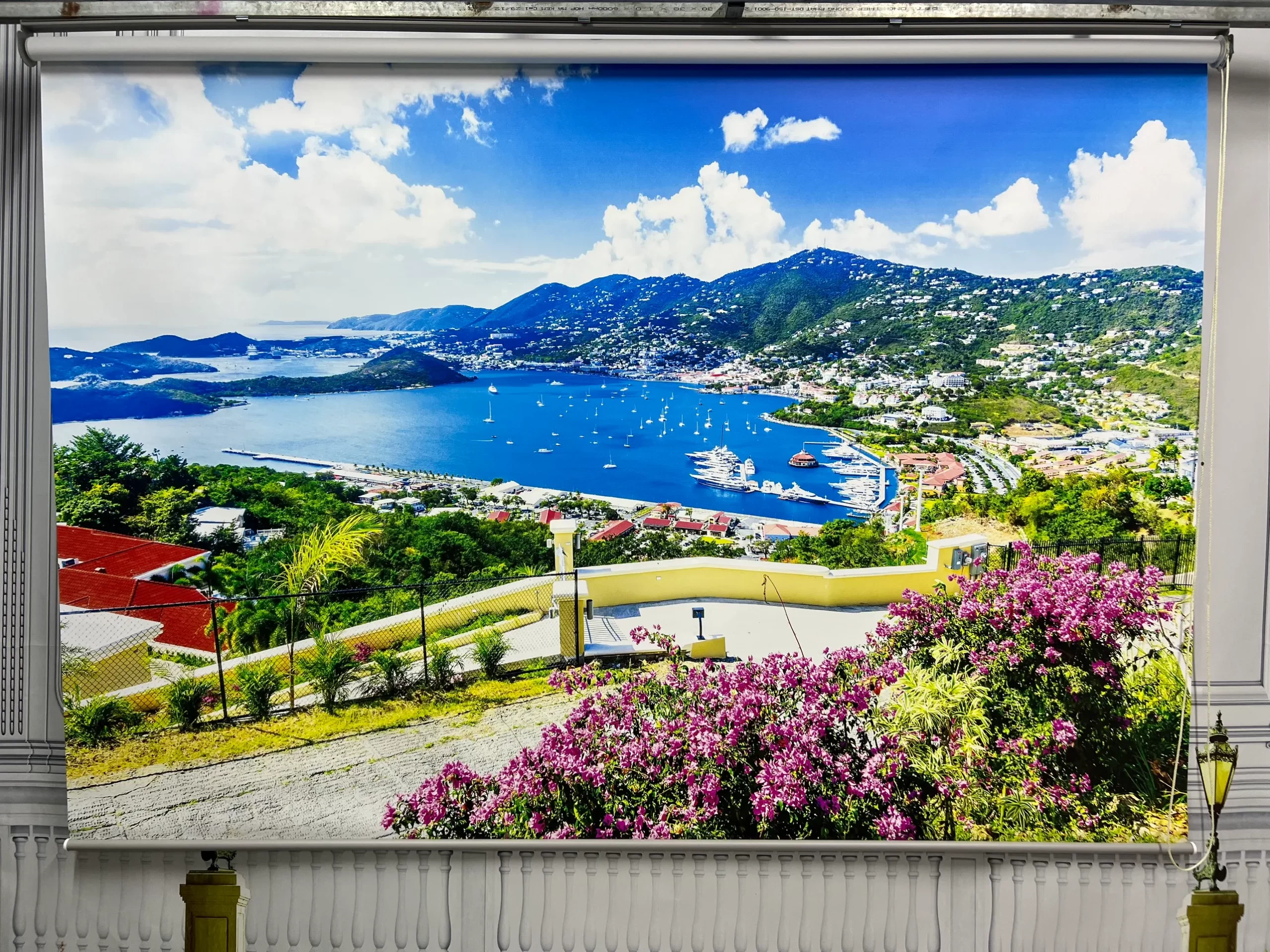 Top 50 Mẫu Rèm cuốn in tranh 3D không khoan hình ảnh thực tế nhất về công nghệ in lên vải rèm tại xưởng InGamuda