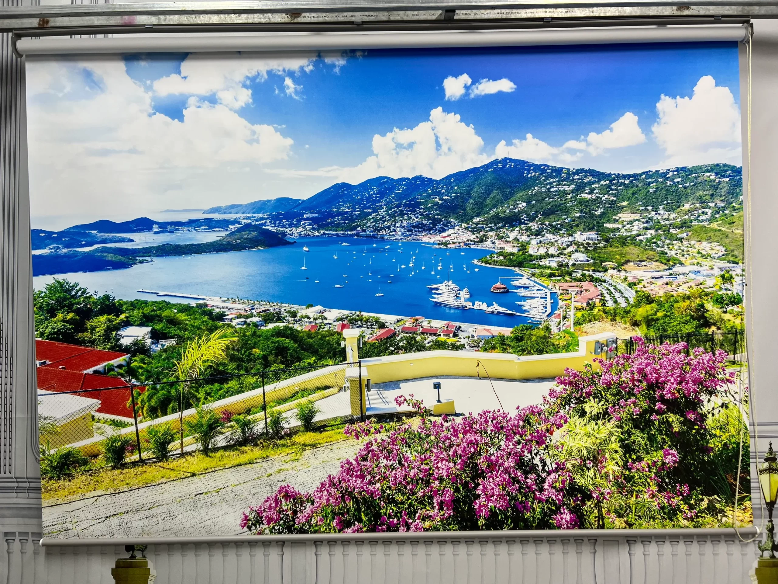 Top 50 Mẫu Rèm cuốn in tranh 3D không khoan hình ảnh thực tế nhất về công nghệ in lên vải rèm tại xưởng InGamuda